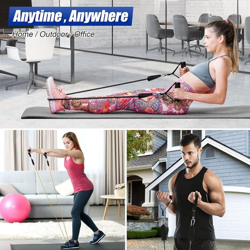 5 Pack Set Exercise Bands Resistance Bands Set 