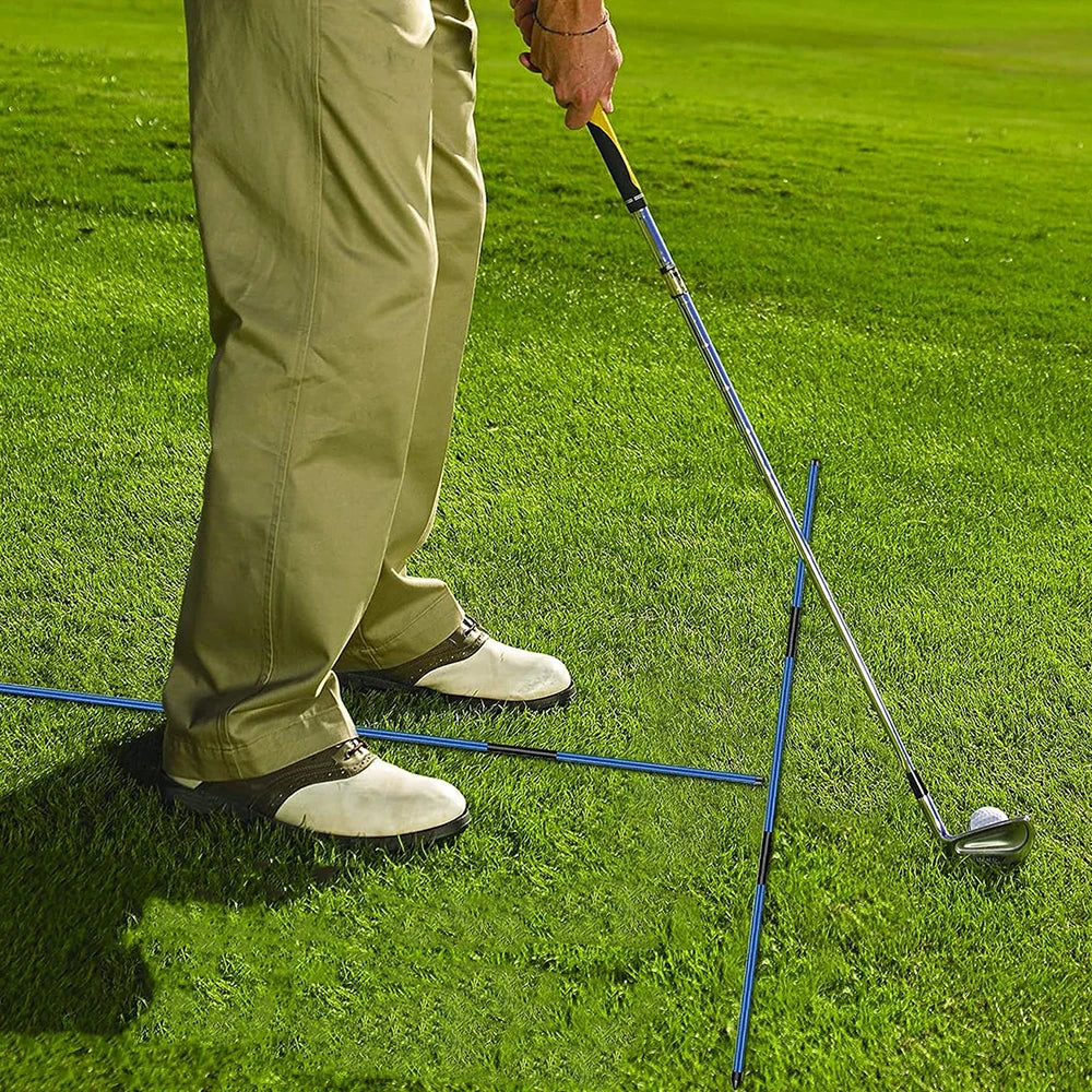 2 Pack Golf Alignment Sticks foldable