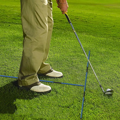 2 Pack Golf Alignment Sticks foldable