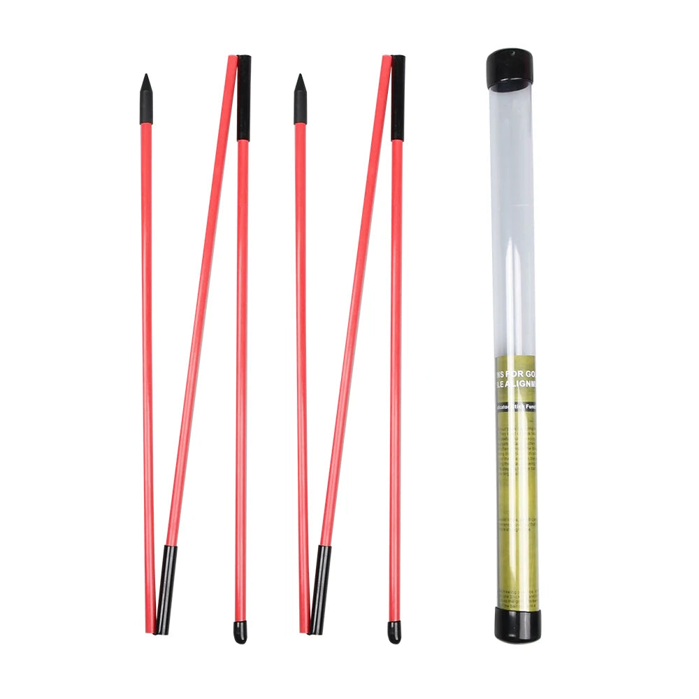 2 Pack Golf Alignment Sticks foldable