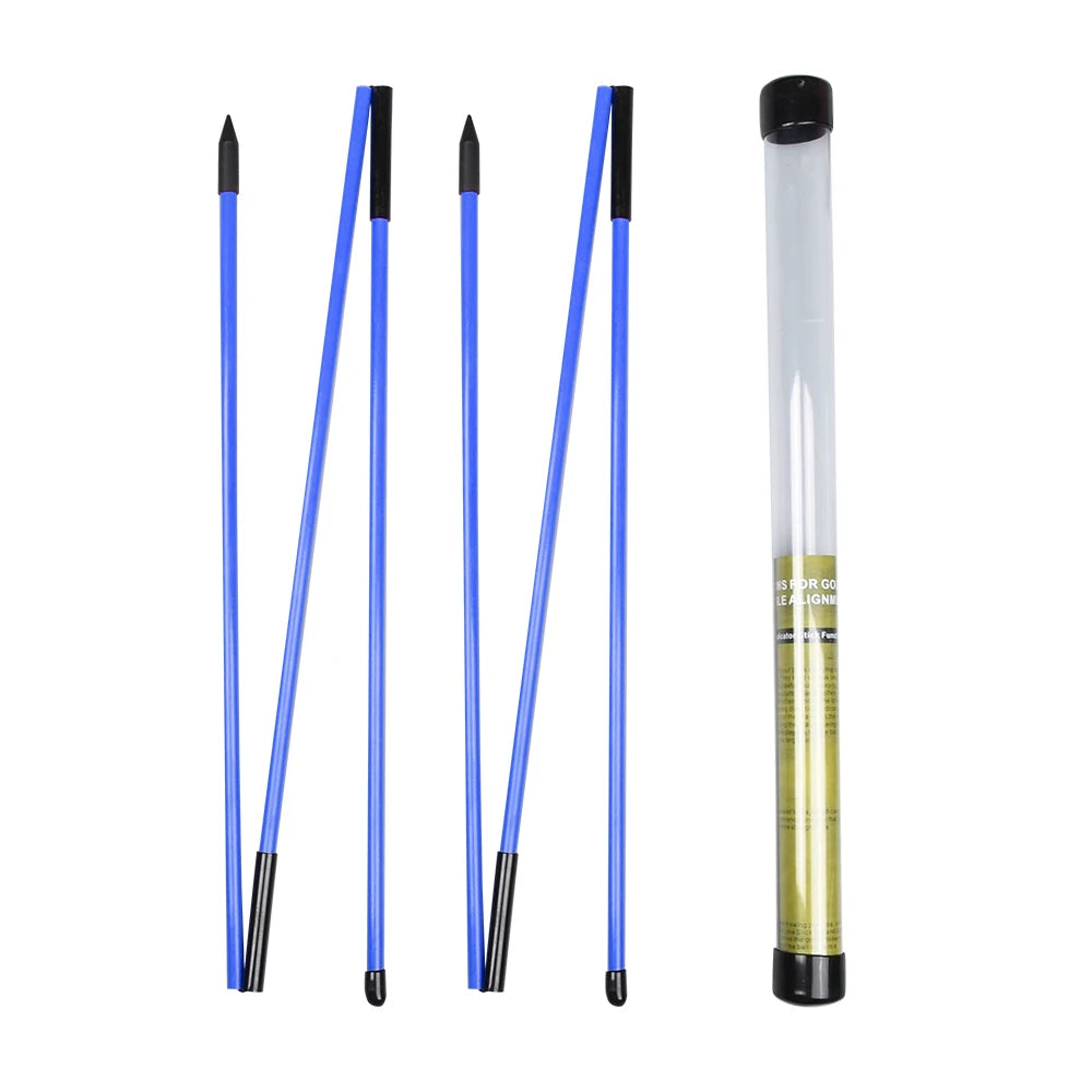 2 Pack Golf Alignment Sticks foldable